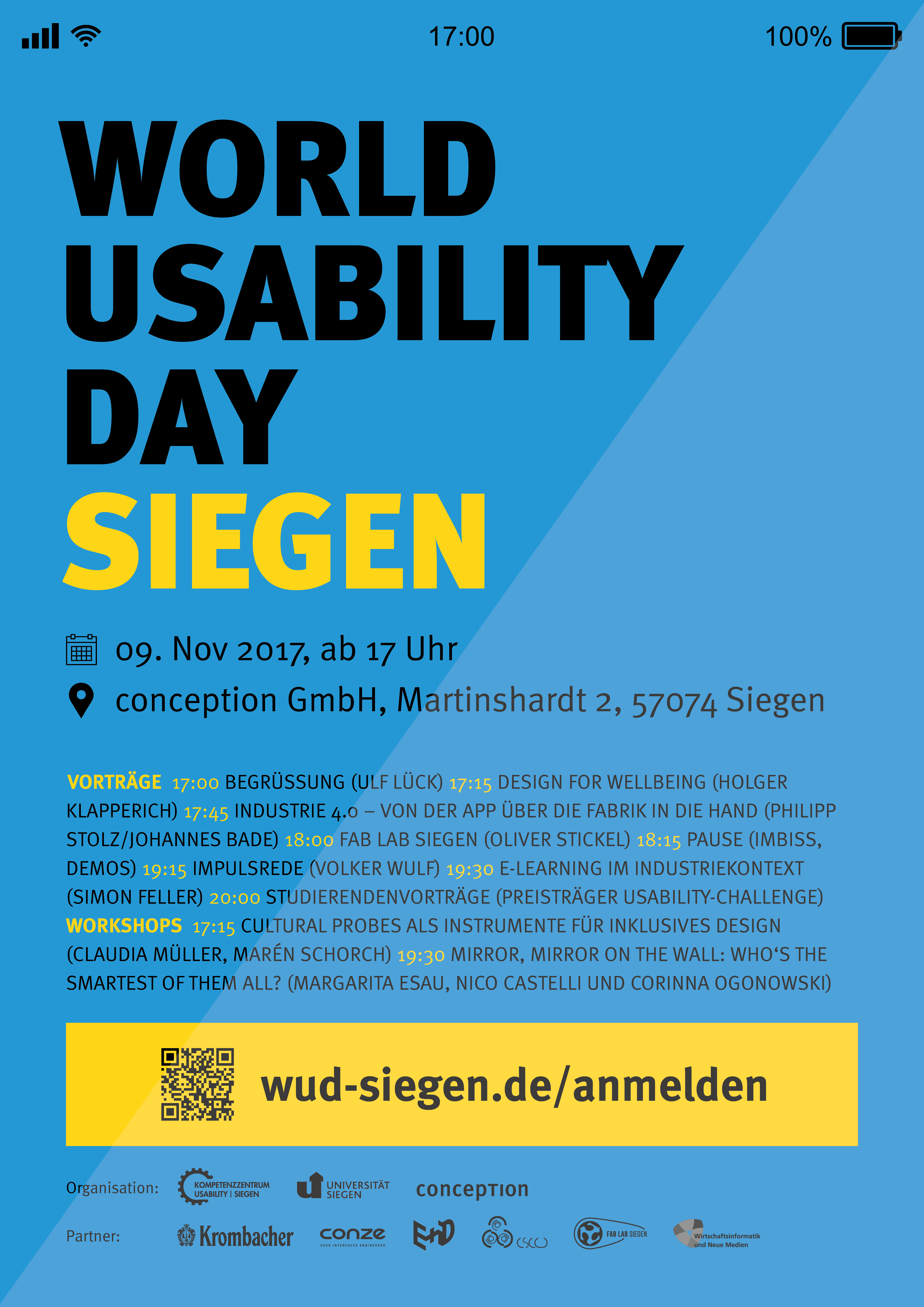 World-Usability-Day 2017 Siegen